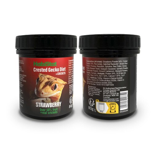 Strawberry & Cricket Diet 80g pot